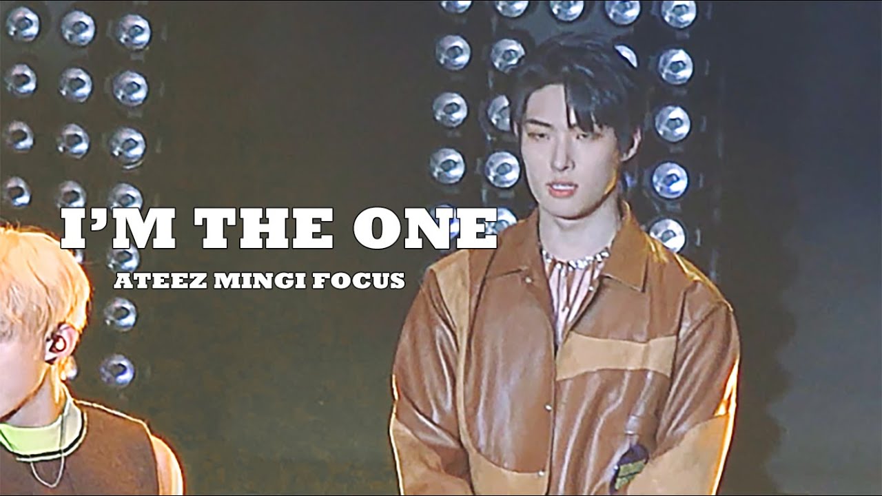 220107 THE FELLOWSHIP IN SEOUL 서울콘 에이티즈 민기 - 불놀이야( I'm The One) 직캠 | ATEEZ MINGI FOCUS FANCAM