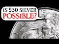 Silver price almost hit 30 then smacked down   extreme volatility incoming