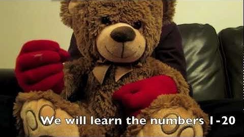 BooBear Numbers 1-20