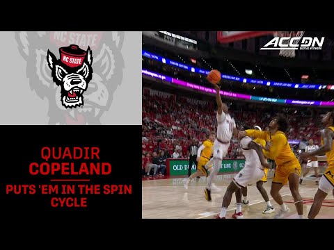 NC State's Quadir Copeland Puts 'Em In The Spin Cycle