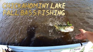 Chickahominy Lake Early Fall Bass Fishing Virginia