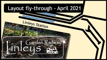 Garden Railway Fly-through ¦ Layout Review April 2021 ¦ Linleys Garden Railway ¦ Project overview