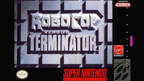 RoboCop VS Terminator SNES full playthrough