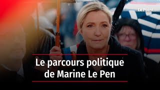 Le parcours politique de Marine Le Pen