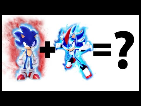 Drawing Ultra Instinct Sonic + Super Shadow Blue = ? What Is The Outcome?