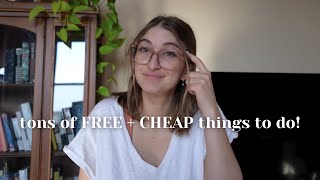 FREE + LOW COST things to do during your no buy/low buy challenge by Grace Nevitt 5,293 views 2 months ago 14 minutes, 39 seconds