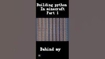 Python in minecraft (part 1) RAM