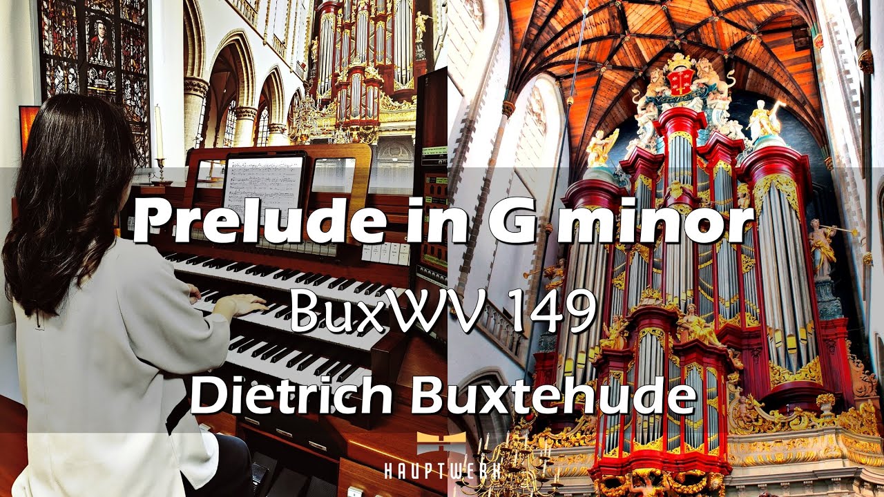 D. Buxtehude - Prelude in G minor BuxWV 149 / Haarlem Organ(HW6)