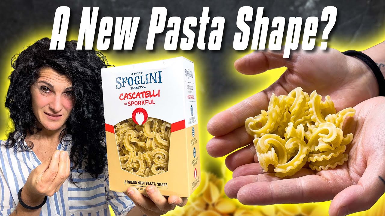 An Italian Tries a NEW Pasta Shape | Cascatelli Pasta | Pasta Grammar