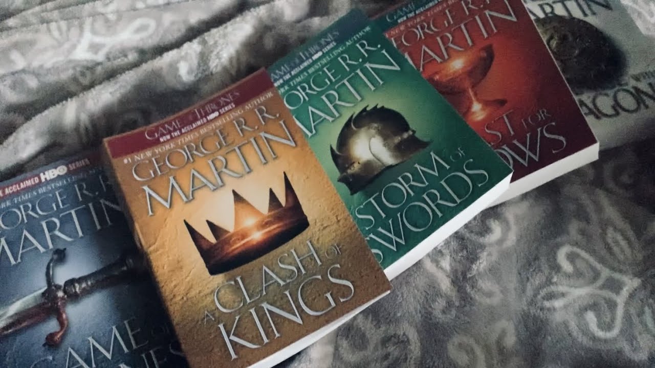 A Song of Ice and Fire Series by George R.R. Martin Box Set (Unboxing