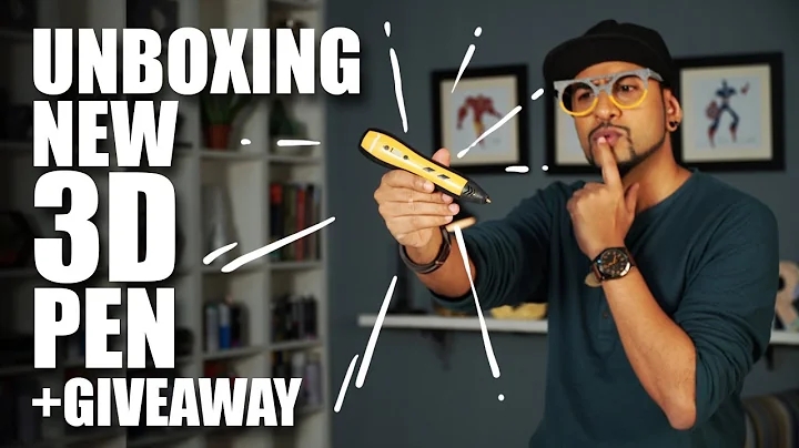 Bucketbolt 3D pen review | Unboxing with Rob + Giveaway