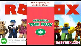 How To Earn Robux By Playing scratch the bux  Game - Free Robux screenshot 1