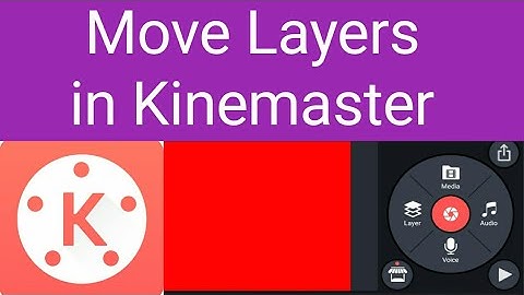 Move layers in Kinemaster | How to drag layers in kinemaster | Bikharty Moti