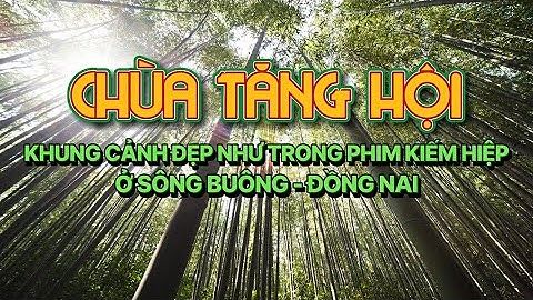 CHÙA TĂNG HỘI - KHUNG CẢNH ĐẸP NHƯ PHIM KIẾM HIỆP CỔ TRANG Ở ĐỒNG NAI