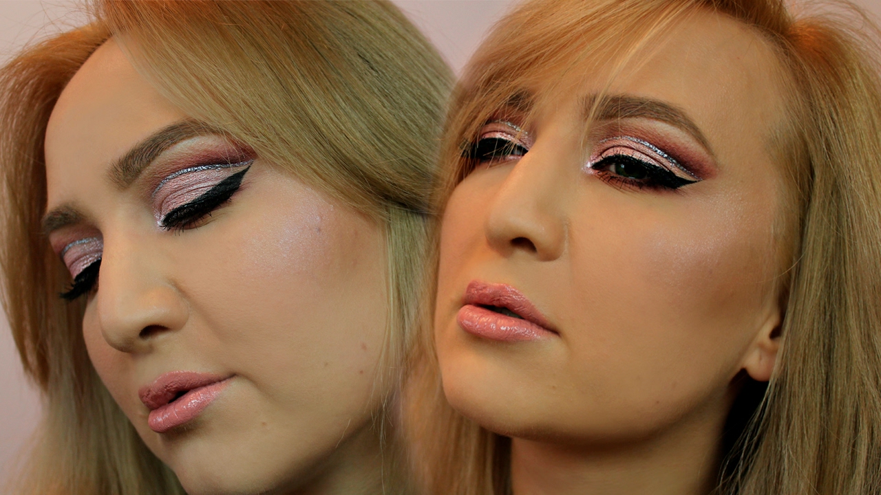 СНОГСШИБАТЕЛЬНЫЙ МАКИЯЖ НА ВАЛЕНТИНА | Техника для нависших век