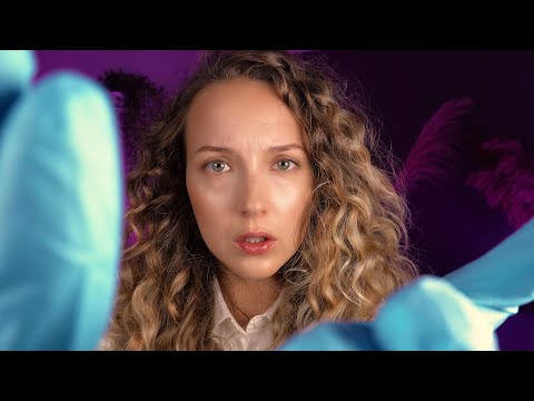 ASMR Concerned Doctor Assesses You After Your Injury + Posture Fixing