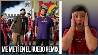 (REACCION) Luis R Conriquez, Farruko - Me Metí En El Ruedo Remix [Video Oficial]