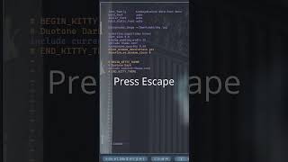Change Background Image in Kitty #archlinux #kitty #terminal #background
