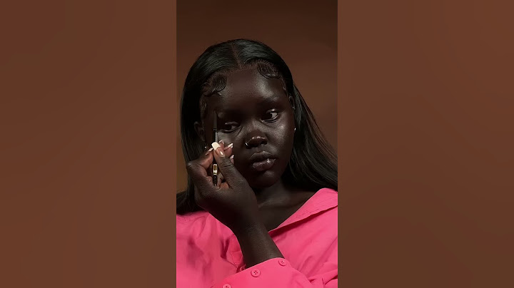 Makeup Video 🖤 #makeuptutorial #nyadollie #mua #reels #darkskin #beauty #makeup #fentybeauty #grwm