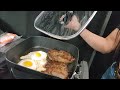 Trucker gal kitchen ribeye steak and eggs