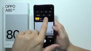 OPPO A80 5G: Turn Off Camera Mirroring Effect