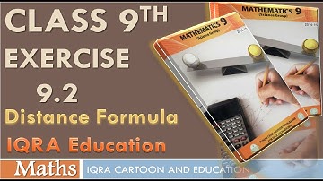 class 9th math ex 9.2 | distance formula 9th class mathematics | Exercise 9.2 complete solution