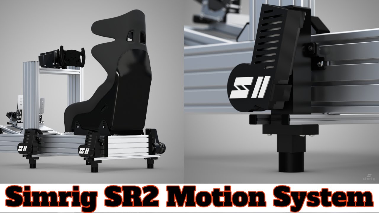 Simrig SR2 Motion System with 225 kg load capacity review and direct  comparison to the SR1 system. 