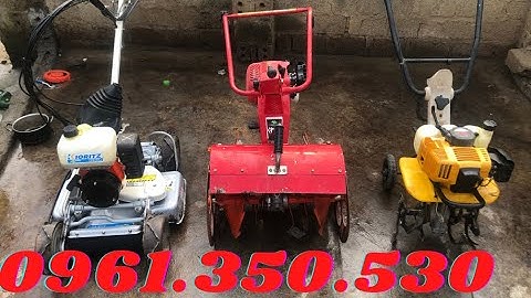 máy cắt cỏ đẩy  - máy bừa đất - máy xới đất - hàng nhật bãi - siêu siêu vip I cửa hàng việt anh