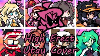 High Erect but Different Characters Sing It (FNF High ERECT but Everyone Sings It) - [UTAU Cover]