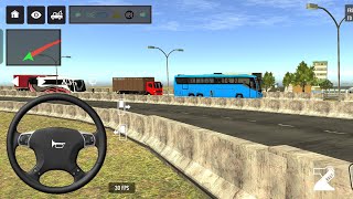 Coach Bus Driving Simulator 3D gameplay for Android iOS #coach_bus_simulator_gameplay_3d #gaming  screenshot 4