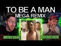 We react to dax to be a man mega remix  it hurts but its better