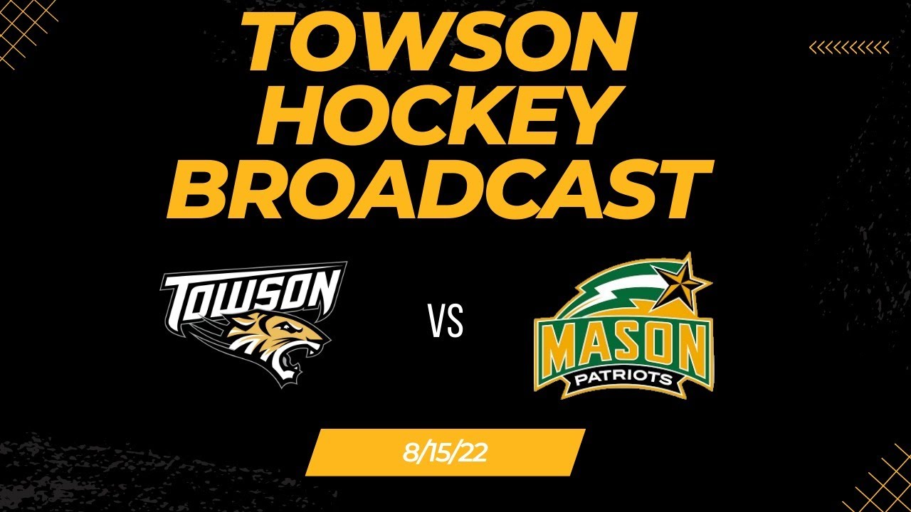 Towson Mens Ice Hockey YouTube