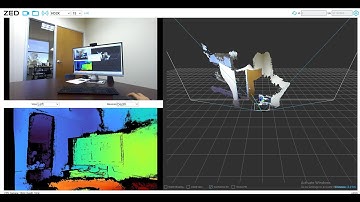 Depth Sensing with ZED 2i camera