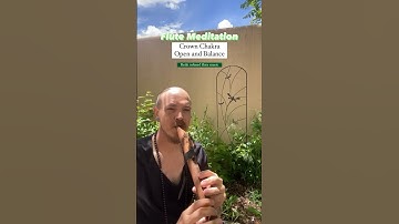 Thumbnail of Flute Meditation for crown chakra #nativeamericanflute #soundhealing #flutemusic #reiki #chakras