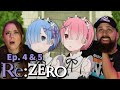 Re:ZERO Season 1 Episode 4 &amp; 5 Reaction &amp; Review! (Director&#39;s Cut)