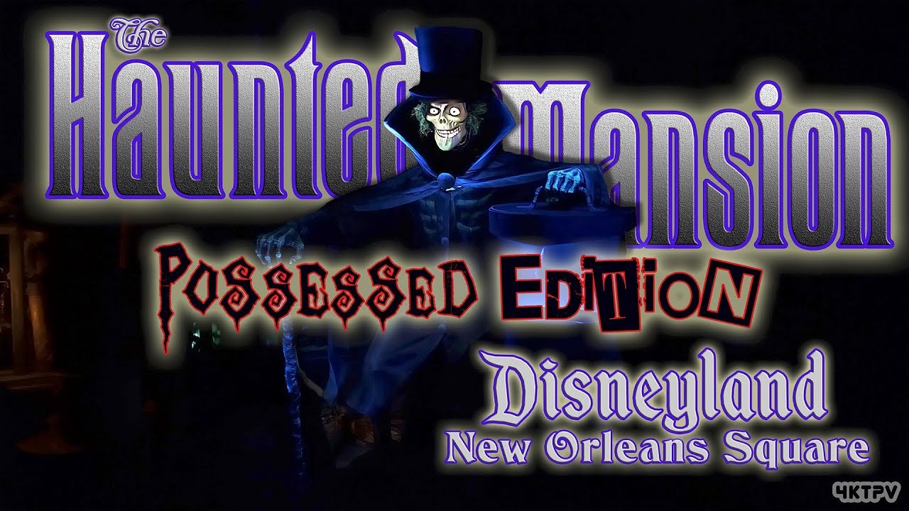 Disneyland - The Haunted Mansion - POSSESSED EDITION - POV complete ride!