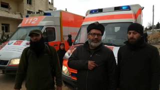 Elhamdülillah 2 adet ambulans sahada kullanılmaya başladı..