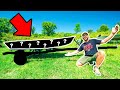 I Bought the WORLD'S SMALLEST BOAT for My BACKYARD POND!!! (Maiden Voyage)