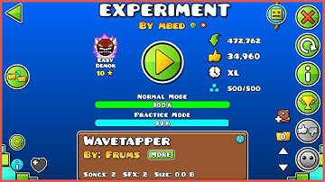 Experiment by Mbed / Easy Demon Geometry Dash