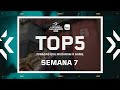 TOP 5 Jogadas que Mudaram o Game | Semana 7 | GC Valorant Challengers Brazil
