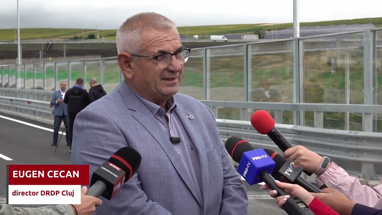 Cum arată Drumul Expres A3 - Tureni, deschis circulației de acum înainte