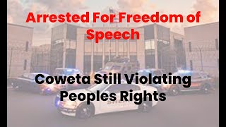 Whoa Arrested For Freedom Of Speech Coweta County Georgia