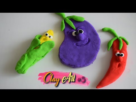 Clay Art #5 🍁Toamna de Aur 🍂Cum sa faci figurine din clay | Air dry clay tutorial for beginners