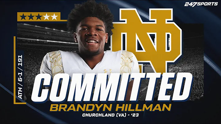 WATCH: 3-star ATH Brandyn Hillman commits to Notre...