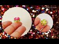 ⚜️Reversible Crystal Flower, Jewelry Component/Beaded Bead/Bicone Crystal Jewelry Tutorial (0505)