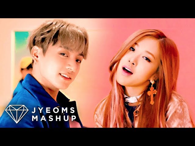 BTS & BLACKPINK - DNA X 휘파람 WHISTLE (MASHUP) class=