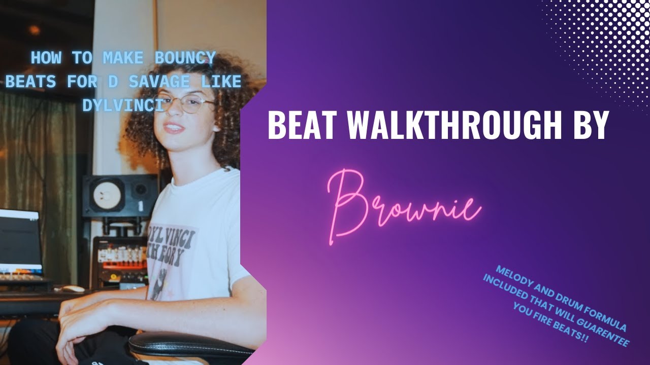 How I MAKE BOUNCY D SAVAGE TYPE BEATS | FL walkthrough