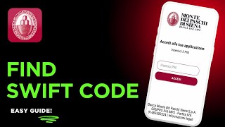 How to find swift code of Banca Monte dei Paschi - Italy