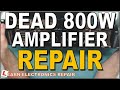 Ibiza 800W Amplifier repair - Dead. No Power