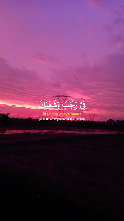 story wa doa bulan rajab